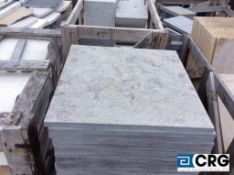 Lot of black limestone 24 x 24 pavers tiles, Stone Quest Will load for $25.00 per crate