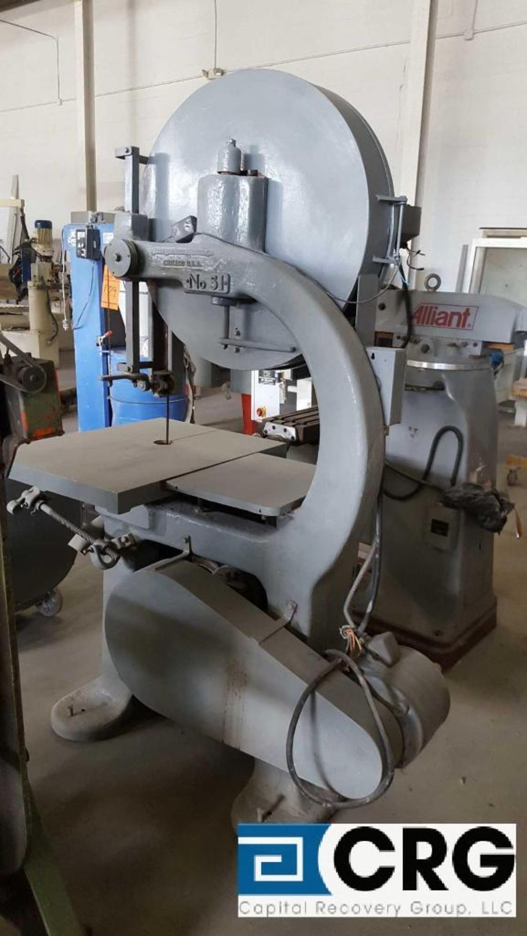 Jones No 51, 29 inch vertical band saw, model and serial unknown, very low usage, Stonequest - Bild 2 aus 2