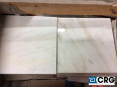 Lot of Estremoz marble tiles, and desert golden tiles, 160 sq. ft.