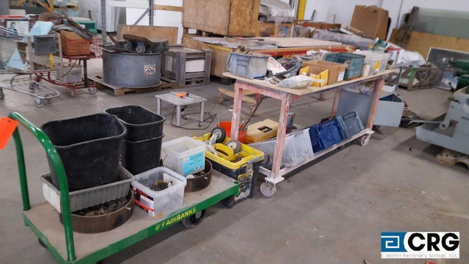 Lot of assorted hardware, shop carts, tools etc. - Image 2 of 2
