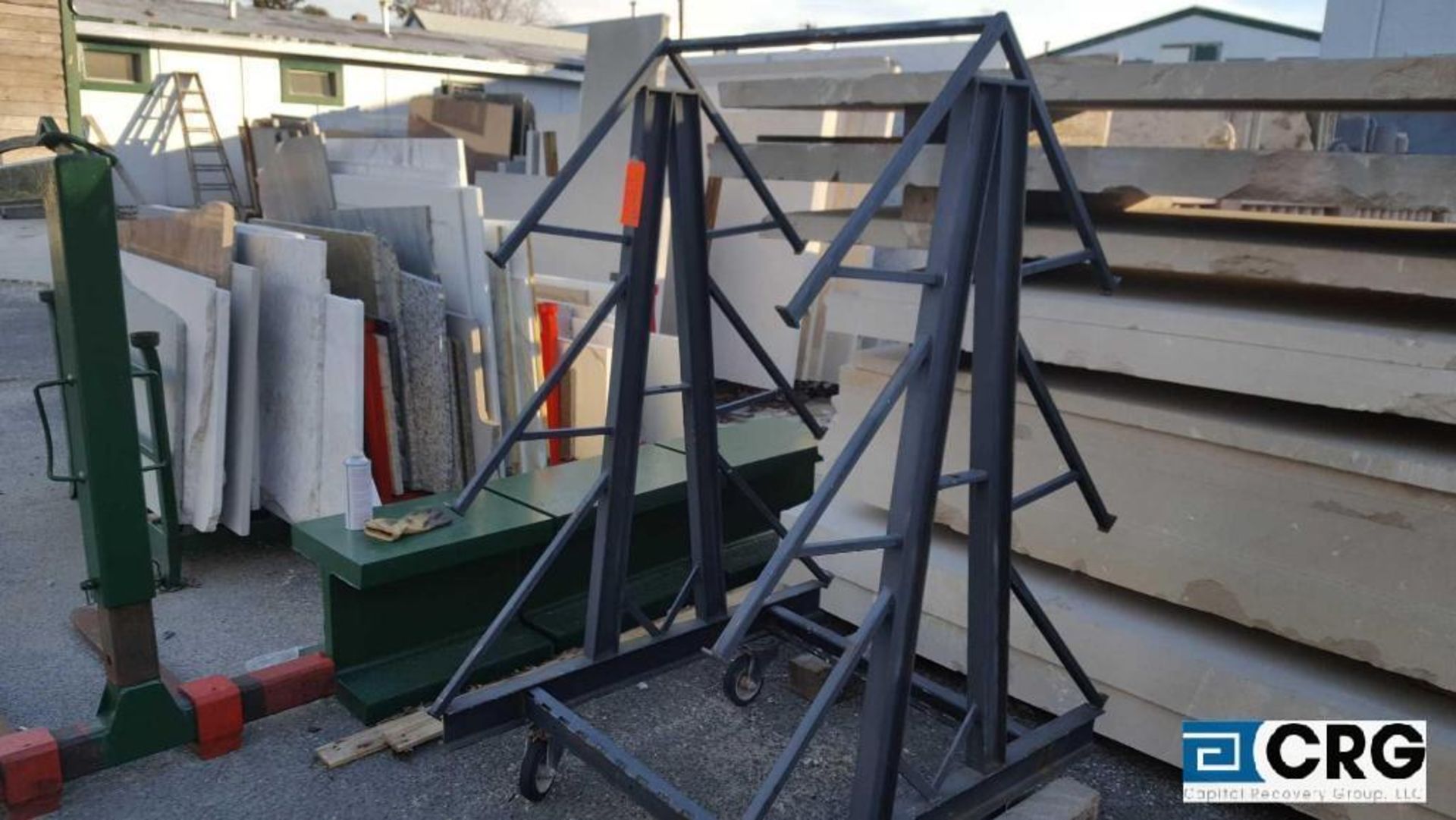 Lot of to assorted portable stock racks, Stone Quest Will load for $25.00