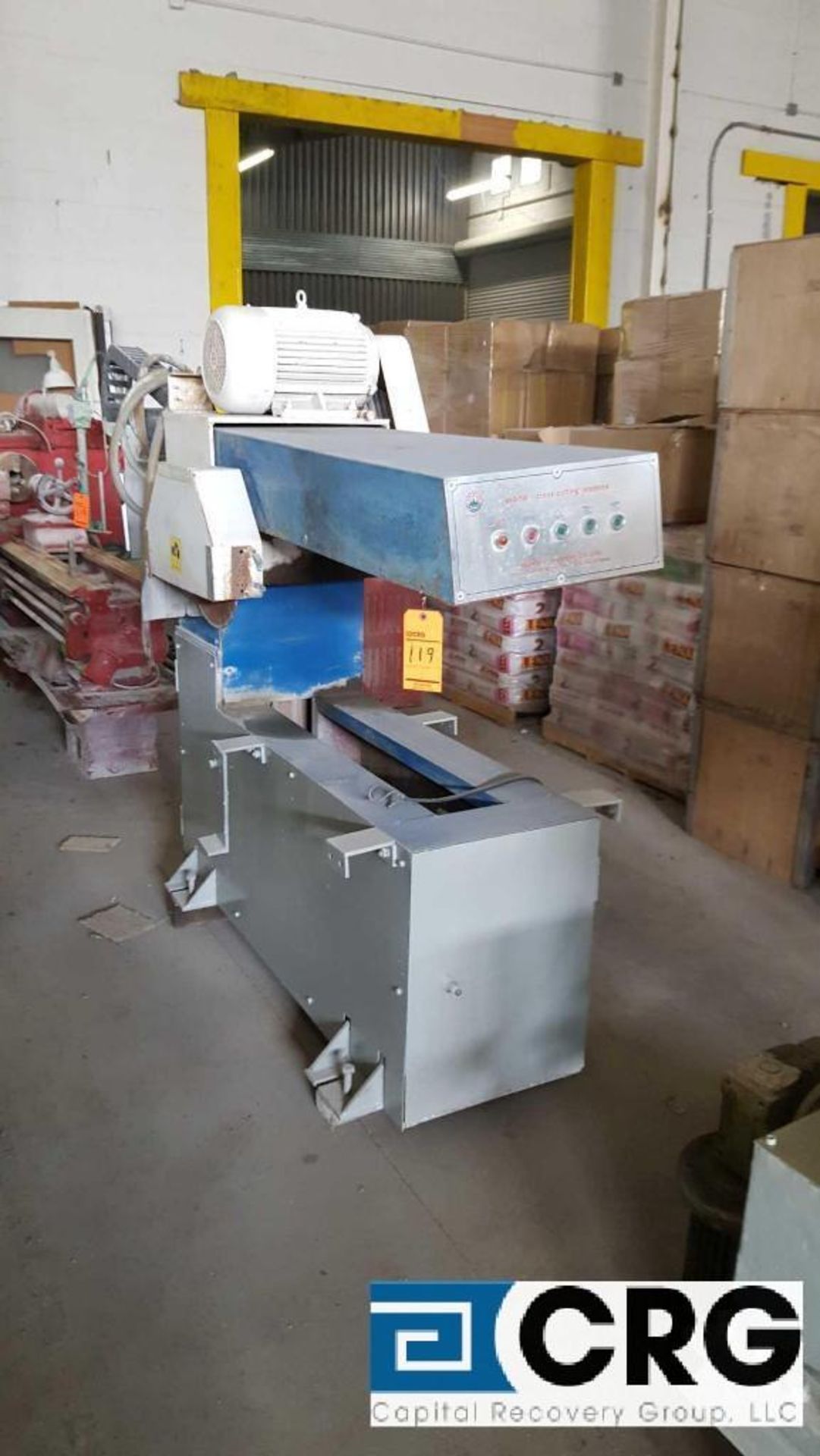 Hesheng Machine Co, HSQ-700 cross cutting machine, Stonequest personnel may load for $20 fee