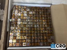 Lot of amber light, Glass mosaic tiles, 432 sq. ft.