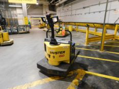 Hyster 24 volt electric rider pallet jack, 6,000 lbs. capacity with Exide System 1000, 24 volt