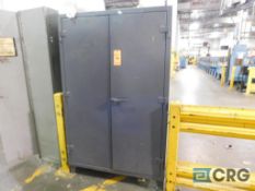 Strong hold heavy duty, 2-door storage cabinet