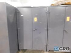 Strong hold heavy duty, 2-door storage cabinet