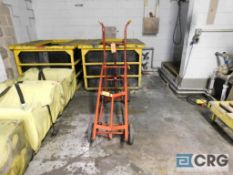 Lot of (2) drum/barrer hand truck