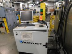 Lot of (2) Videojet Excel 270G Auto Flash Cheshire inkjet marker with control cabinet, (1)