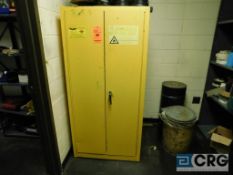 Eagle 2-door flammable storage cabinet, 60 gallon capacity