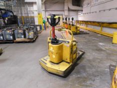 Yale 12 volt electric rider pallet jack, 6,000 lbs. capacity, with Cen electronic MC-05, 12 volt