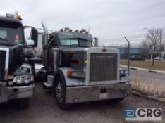 1999 Peterbilt 379 heavy hauler, C15 CAT 475 Hp, 8LL trans., 46 rears wet line, 11.R24.5 tires,