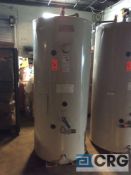 A.O. Smith hot water heater, mn HW-420 100, with storage tank, mn TJV 200A, 200 gal capacity, 150