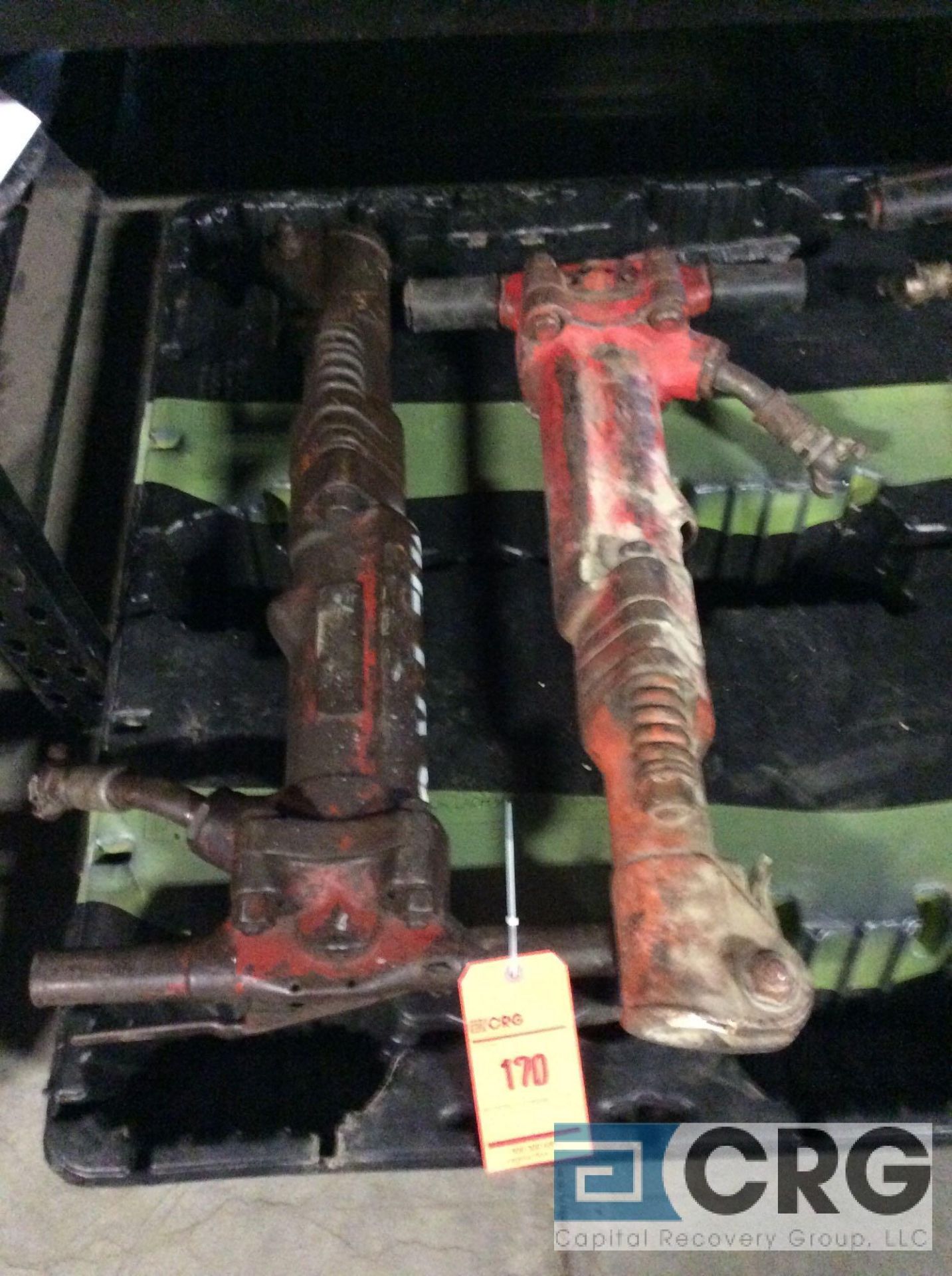 Lot of (2) American Pneumatic jackhammers (LOCATED INDUSTRIAL COURT INSIDE)