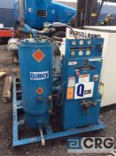 Quincy skid mount air compressor, 50 hp, mn Q235, sn 32060 (LOCATED HARRISON AVE)