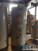 A.O. Smith hot water heater, mn HW-420 100, with storage tank, mn TJV 200A, 200 gal capacity, 150