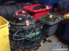 Lot of asst extension cords