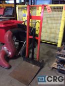 Wesco die lift truck, 750 lb capacity