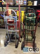 Lot of asst 2-wheel hand trucks