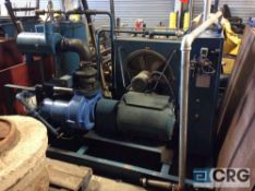 Quincy skid mounted air compressor, mn OS1-235-AC, sn 204102-0-7448, 50 hp (LOCATED INDUSTRIAL COURT