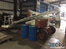 Uno snorkelift manlift, mn 33E, sn 920511129, 32.4’ lift height, 500 lb capacity, 48 volt