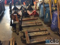 Lot of (3) asst pallet jacks