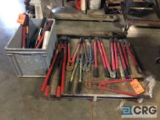 Lot of asst bolt cutters