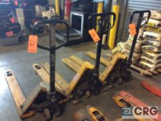 Lot of (3) asst pallet jacks