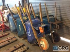 Lot of (6) asst wheelbarrows