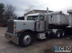 1988 Peterbilt 379 tractor/heavy haul, 3406C CAT 425 Hp, 8LL trans., 127 hood, 46 rears, alum.