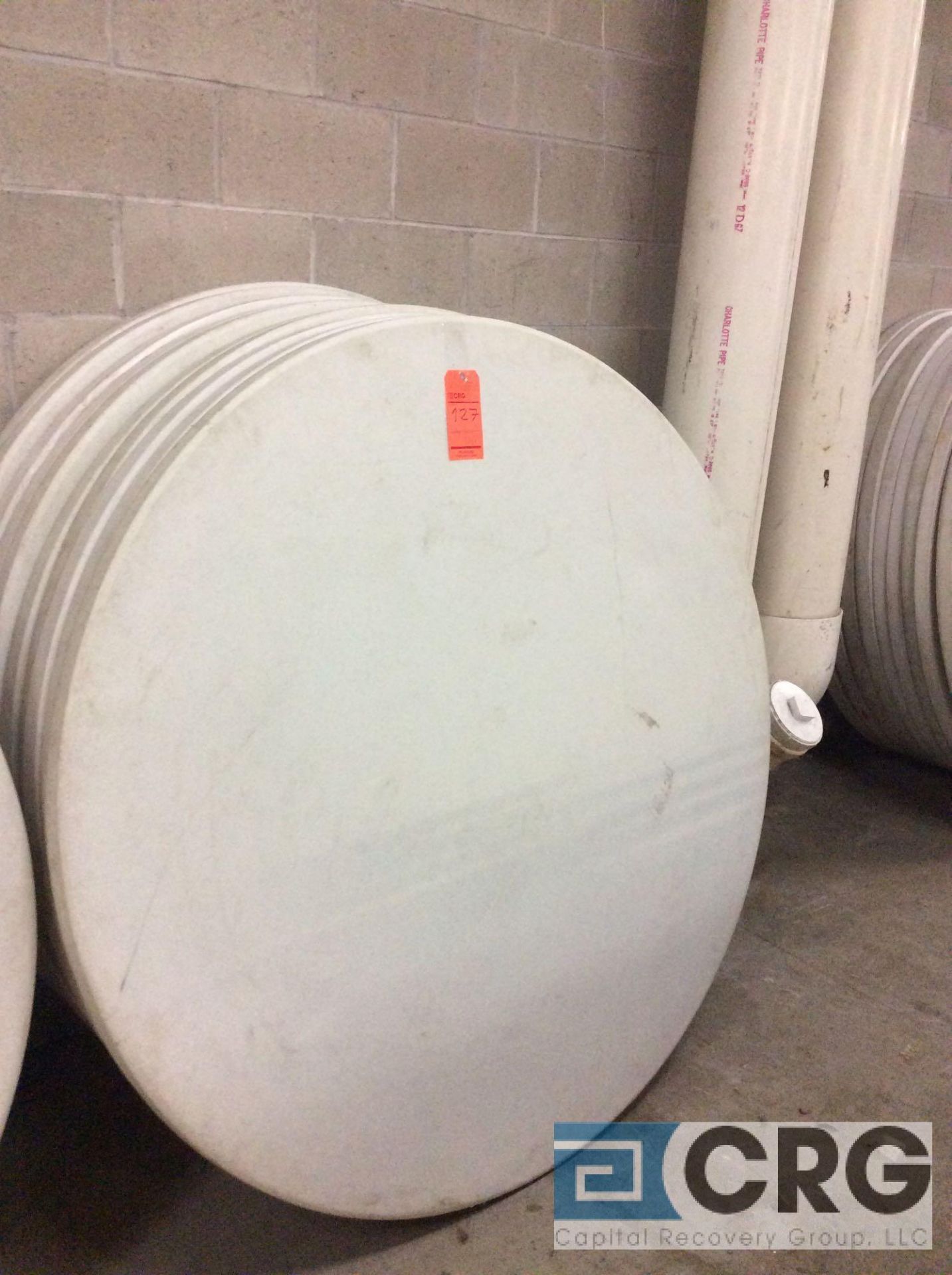 Lot of (20) assorted 60" diameter folding leg resin top tables. - Image 2 of 2