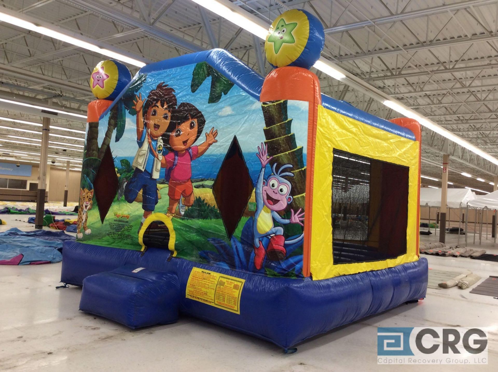 Ninja Jump inflatable bounce house, 15 x 15', with blower. - Image 2 of 4