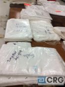 Lot of assorted white linens including (2) 108" x 156", (2) 108" diameter, (7) 120" diameter, (4)