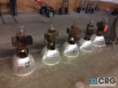 Lot of assorted mercury ceiling lights