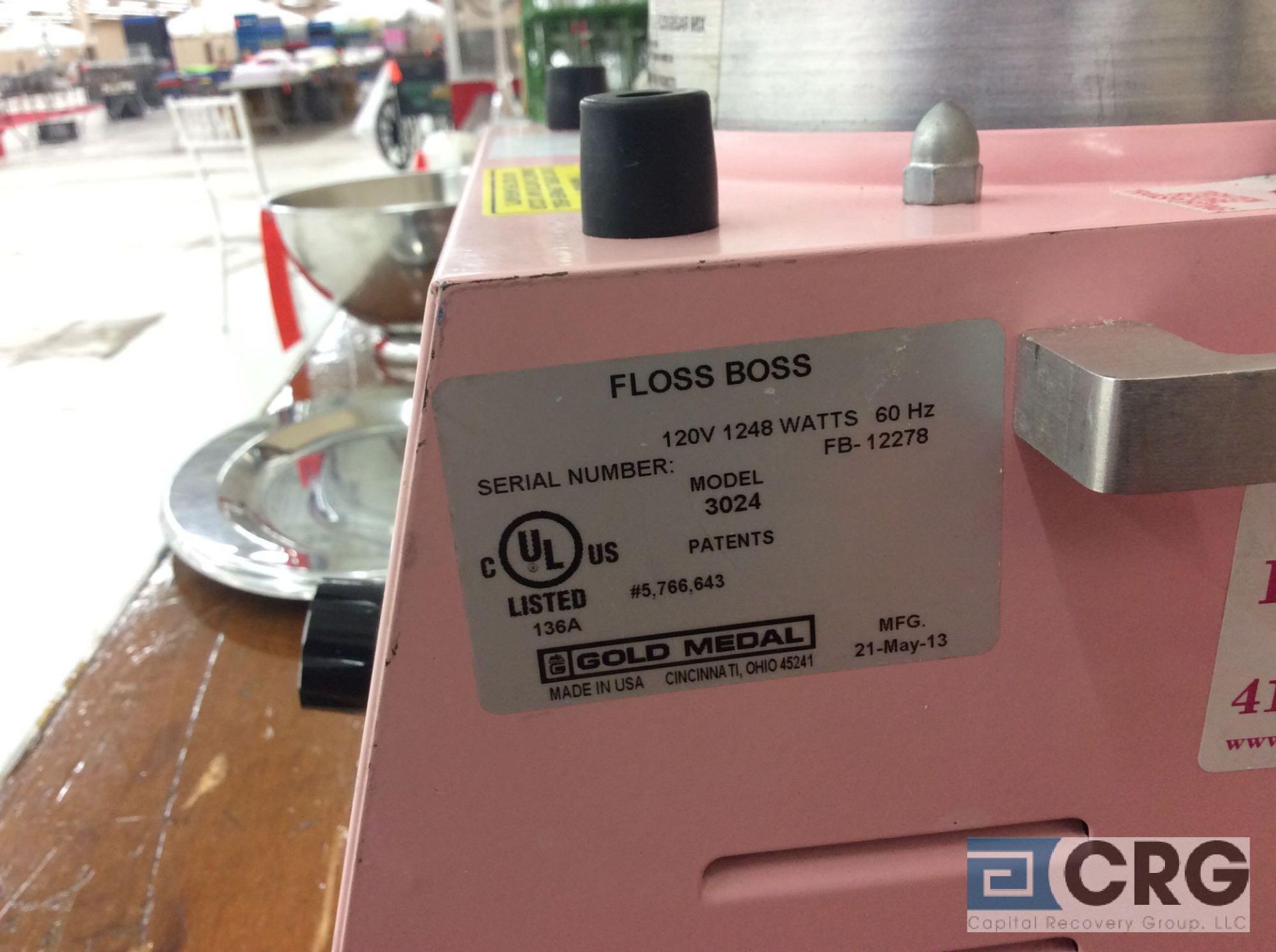 Floss Boss cotton candy machine, model 3024. - Image 3 of 3