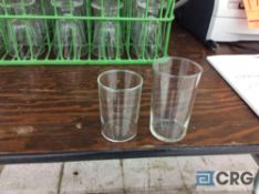 Lot of (75) assorted drinking glasses including (18) high ball glasses, (57) juice glasses, and (