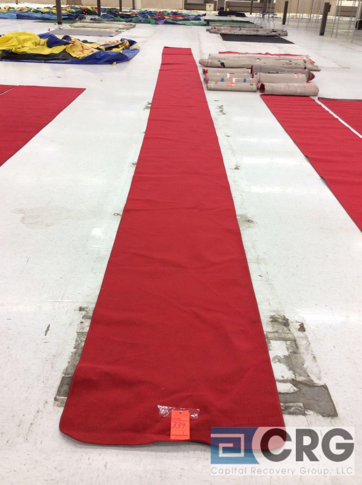 3' x 50' red carpet runner