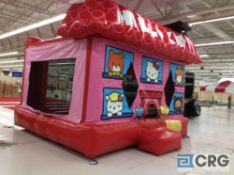 Hello Kitty inflatable bounce house, 15 x 15', with blower.