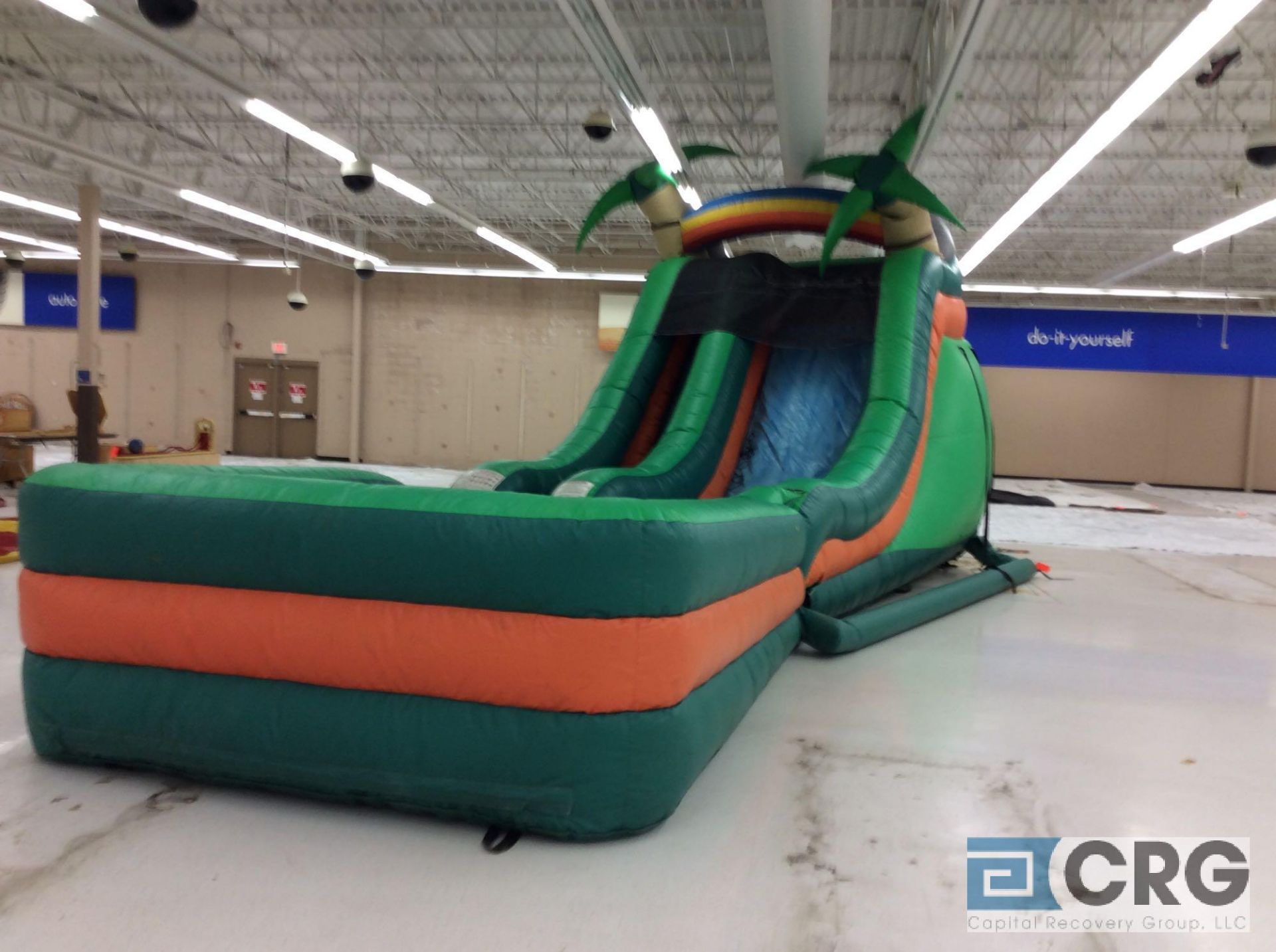 Water Slide, 2 piece, Inflatable bounce house, blower NOT included. - Image 2 of 4