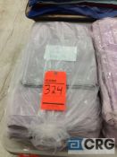 Lot of (94) gray cloth napkins.