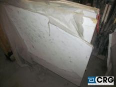 Lot of (14) Calacatta marble polished 3/4 x 114 x 30