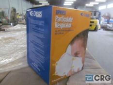 Lot of (18) cases Crews particulate respirators, m/n RPN951 (42CFR84), 12 boxes per case, Stone