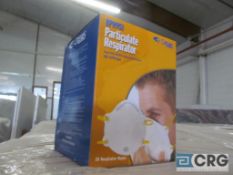 Lot of (16) cases Crews particulate respirators, m/n RPN951 (42CFR84), 12 boxes per case, Stone