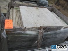 California gold tiles, 3/4 x 24 x 24, Stone Quest Will load for $25.00