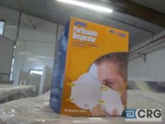 Lot of (16) cases Crews particulate respirators, m/n RPN951 (42CFR84), 12 boxes per case, Stone