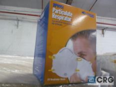 Lot of (16) cases Crews particulate respirators, m/n RPN951 (42CFR84), 12 boxes per case, Stone