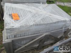 Lot of (40) 24 in. X 24 in. X 1 in. Black Limestone tiles, Stone Quest Will load for $25.00