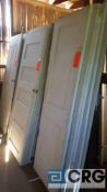 Lot of (32) assorted doors