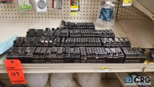 Lot of assorted circuit breakers