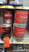 Lot of (11) gallons of Benjamin Moore enamel