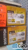 Lot of (2) boxes of Bostitch nails for pneumatic nailer see photo for details